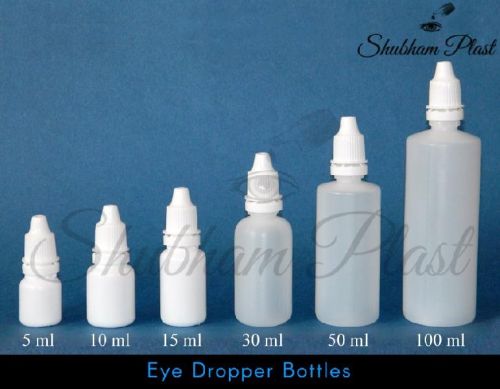 Plastic Dropper Bottles