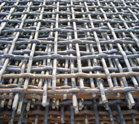 High Carbon Steel Crimped Wire Mesh For Screen Panel/vibrating Screen/