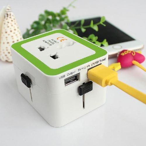 Travel Adapter, Brand Name : WONPLUG, Packaging Type : White, black