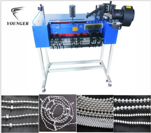 Plastic Roller Blinds Curtains Endless Beads Ball Chain Making Machine