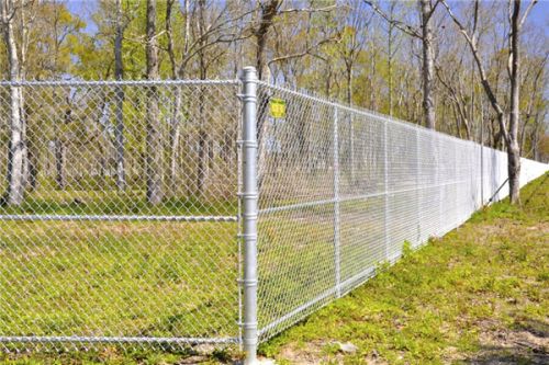 PVC Coated Vinyl Galvanized Chain Link Fence