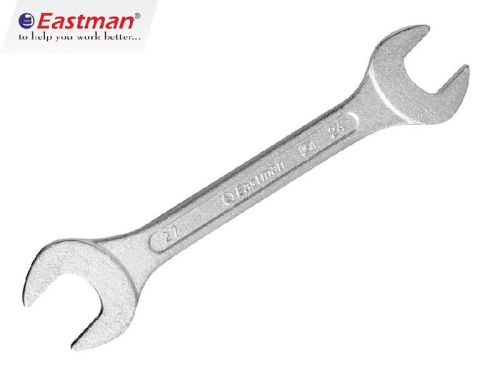 Eastman Crv Steel Carbon Steel DOUBLE OPEN ENDED SPANNER, Size : 6-32MM