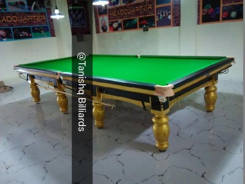 Tanishq Billiards Wooden Designer Snooker Table, Size : 12'x6' 10'x5' 8'x4'