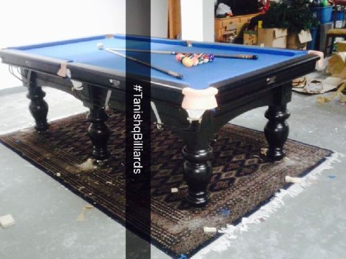 Polished Hemlock Wood Antique Pool Table, For Playing Use, Feature : Colorful, Crack Proof, Easy To Assemble