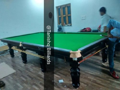 Polished Natural Wood Professional Snooker Board Table, For Antique, Size : 12'x6' 10'x5' 9'x4.5' 8'x4'