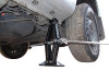 VEHICLE SCISSOR JACK WITH HANDLE