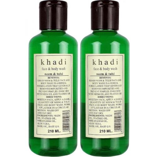 Khadi Neem Tulsi Face & Body Wash