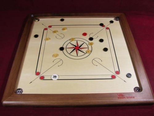 Wooden Carom Board, Color : Brown