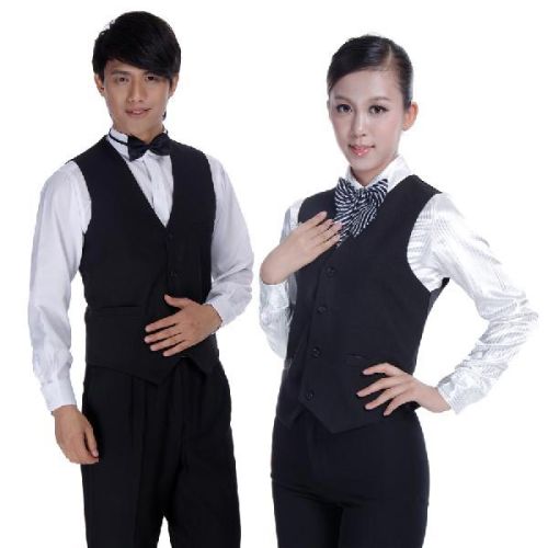 Full Sleeves Cotton Hotel Uniform, For Anti-Wrinkle, Comfortable, Easily Washable, Size : XL