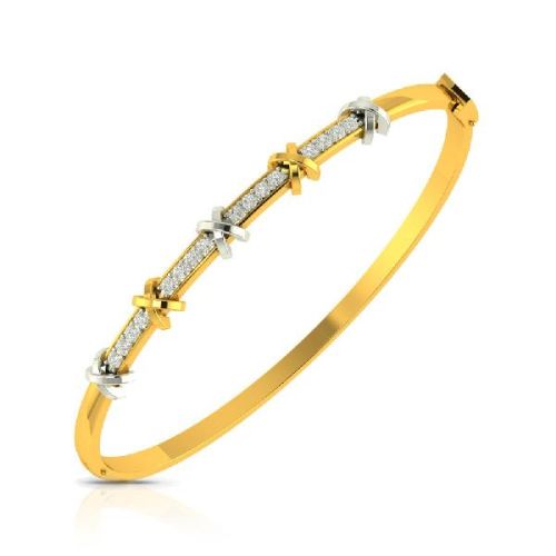 Diamond Gold Bracelet Abby