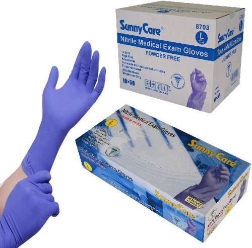 Latex Nitrile Disposable Gloves M, XL, XXL for Examination