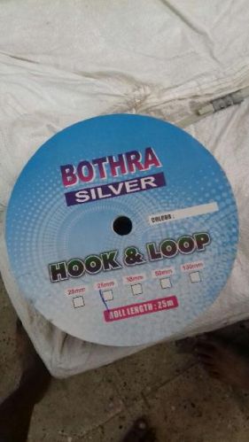 Bothra Silver Hook & Loop Grip For Bag, Garment