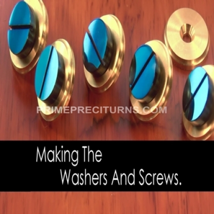 Round Polished Brass Washer