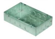 Concealed metal boxes