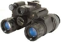 Plastic Glass Night Vision Goggles, Color : Black
