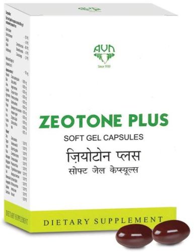 Zeotone Plus Soft Gel Capsules, For Medication Use