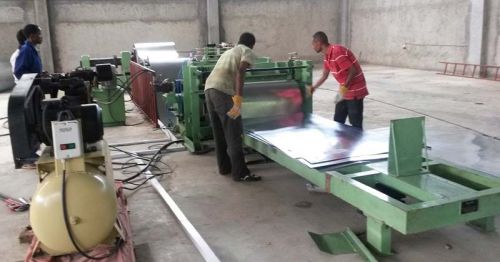 Automatic Galvanized Sheet Cutting Machine