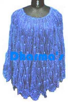 Crochet Poncho PNC09