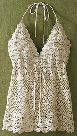 Ladies Crochet Tops - (ts-041)