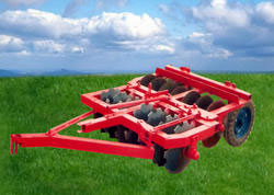 Non :Polished Iron Trailing Disc Harrow, For Agriculture