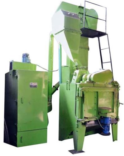Swing Table Shot Blasting Machine, For Cleaning