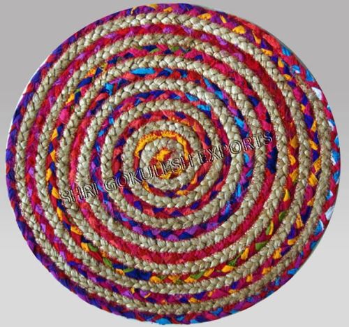SGE Cotton / Jute Braided Rag Rugs