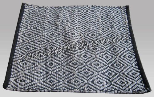 Cotton Handmade Rag Rugs, For Home, Living Room, Office Use, Outdoor, Indoor, Picnic, Floor Covering