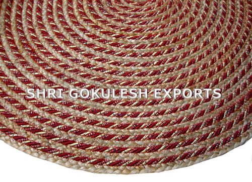 SGE Jute Braided Round Rugs