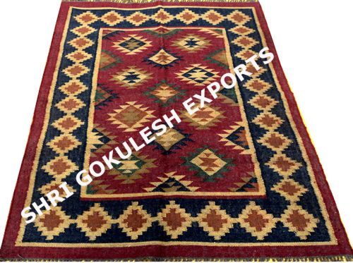 Jute Durries, For Home, Living Room, Outdoor, Indoor, Picnic, Floor Covering, Technics : Woven