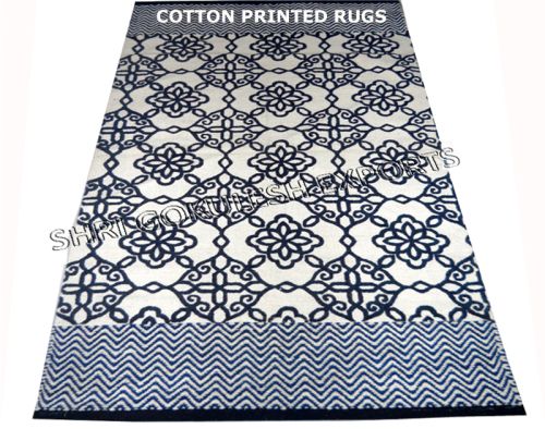 SGE Printed Cotton Rugs, For Home, Living Room, Indoor, Outdoor, Decoration, Floor Covering