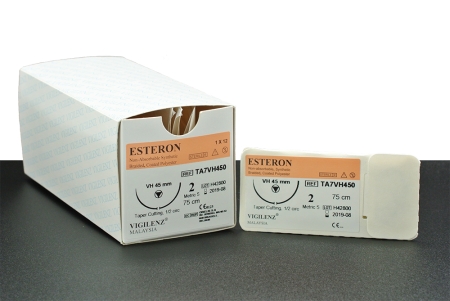 Silicone Polyester Suture