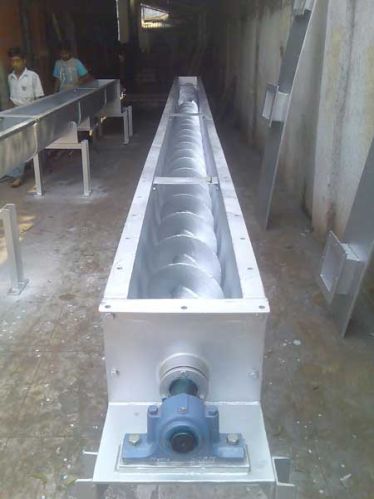 Polished Stainless Steel Screw Conveyor, For Chemical Industry, Filtering, Specialities : Excellent Quality