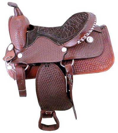 GI WS 001 Western Saddle, Feature : Abrasion-Resistant