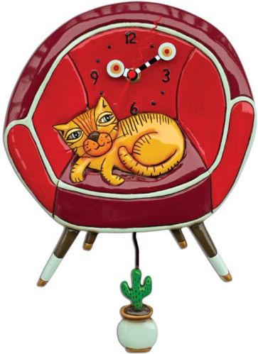 COOL CAT PENDULUM CLOCK