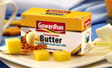 Fresh Butter, For Cooking, Snacks, Feature : Delicious, Non Harmful, Nutritious