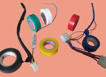 PVC Tape, For Covering Electric Wires, Pattern : Plain
