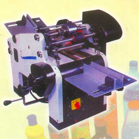 Electric Automatic Label Printing Machine, Color : Blue