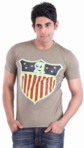 Mens US Flag Printed T-Shirt