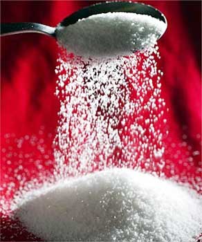 White sugar, Usage : Sweet