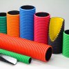 PVC Corrugated Pipe, Length : 6 Mtr Coil