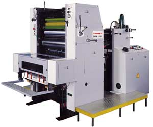 Single Colour Sheetfed Offset Printing Machine