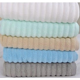 Yarn Dyed Cotton Bath Towels, Shape : Rectangle