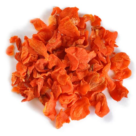 Dehydrated vegetables