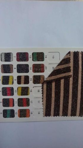 YS1006 Metallic Stripe Fabric