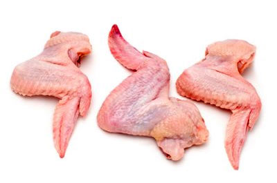 Frozen chicken wings