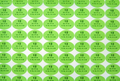 Customised Size Stickers, Size : Customized