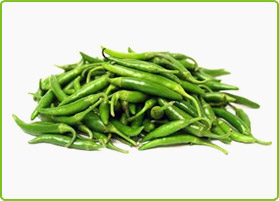 Organic Fresh Green Chilli, Packaging Type : Jute Bag