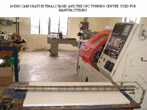 Camshafts For POY & FDY Winders