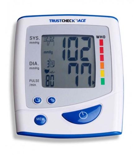 Trustcheck Ace Blood Pressure Monitor, Feature : Accuracy, Battery Indicator, Digital Display, Highly Competitive