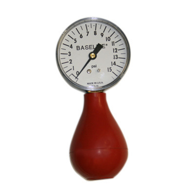 Dynamometer Pneumatic Squeeze Bulb15 PSI Capacity No Reset